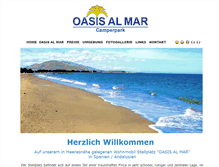 Tablet Screenshot of oasis-al-mar.com